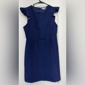She and Sky Navy Blue Dress